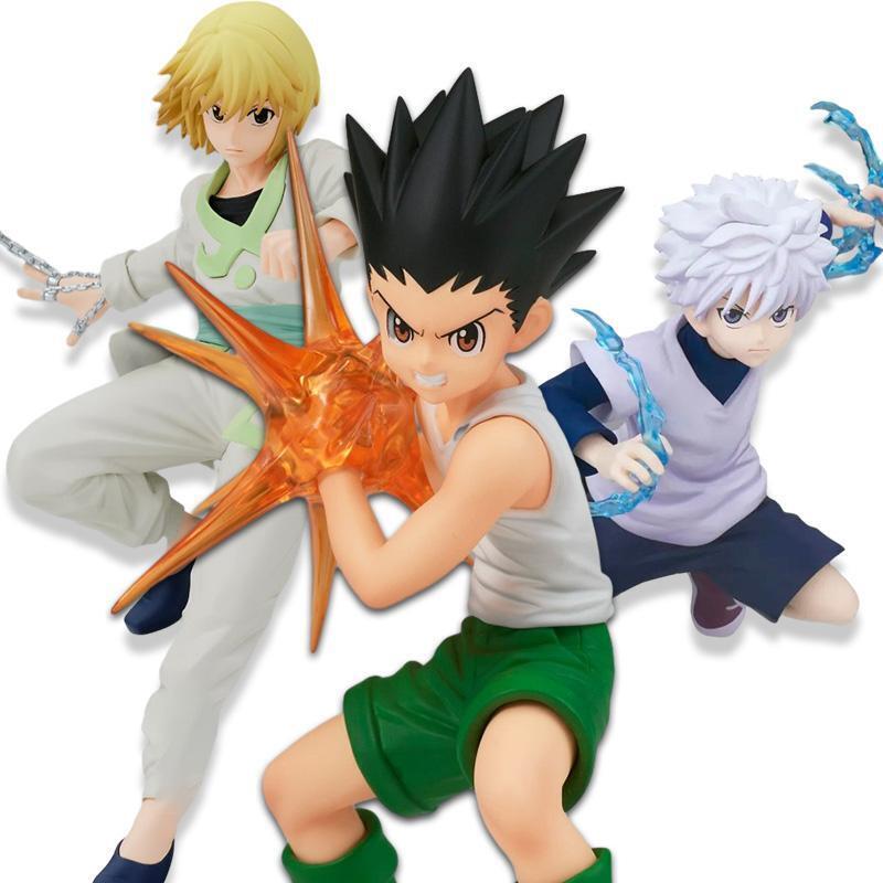 18CM HUNTER×HUNTER Action Figures Set: Killua, Gon, Kurapika