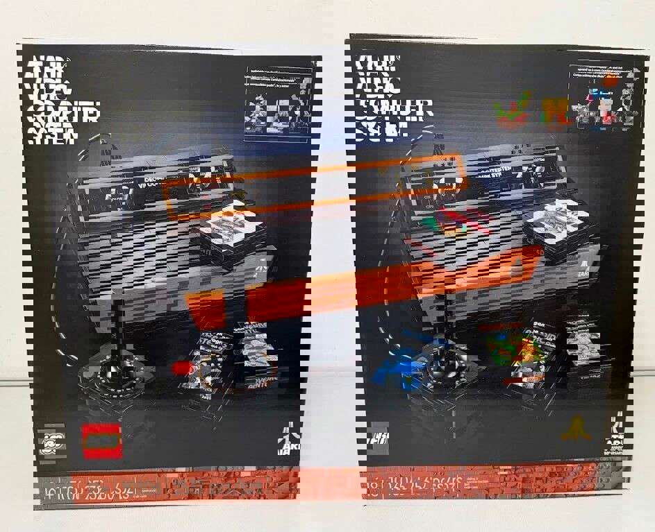 LEGO Atari 2600 Video Computer System Building Set - New & Sealed!