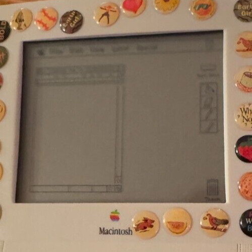 American Girl Doll Macintosh Computer Desk Set with Chair