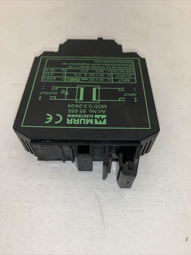 MURR ELEKTRONIK MDD 0,3-24/24 Art.No. 85 655 - High-Quality Electronic Component