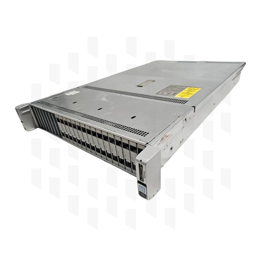 Cisco UCSC-C240-M4SX 24Bay SFF Server with 2x Xeon E5-2680v4, 1400W PSU