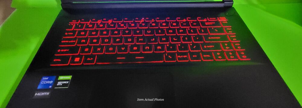 MSI THIN GF63 15.6" FHD Gaming Laptop with 1TB SSD, 32GB RAM, NVIDIA GeForce