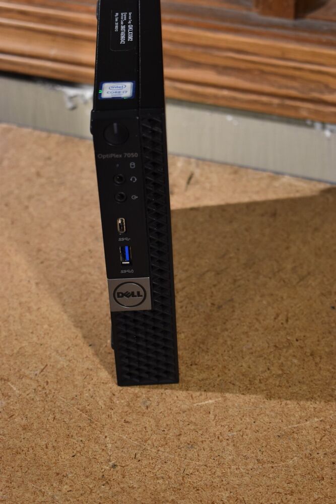 Dell Optiplex 7050 Micro Desktop PC with Intel i7-6700T, 4GB RAM, 128GB SSD
