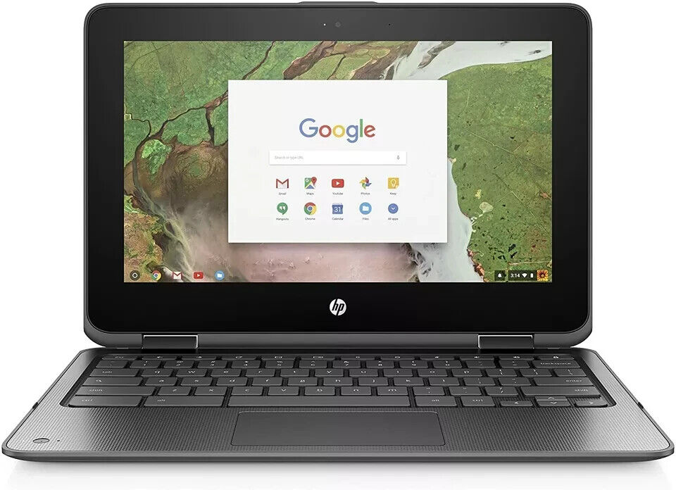 HP X360 11.6" 2-in-1 Chromebook Touchscreen Laptop