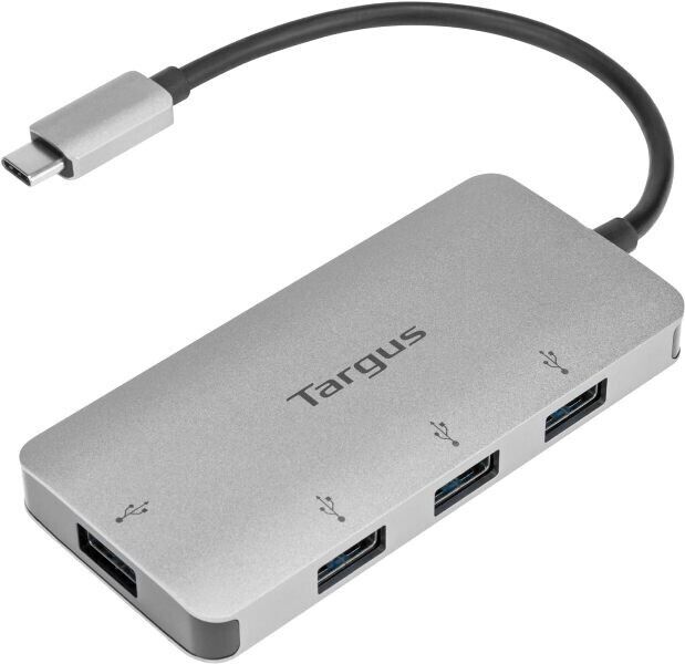 Targus ACH226BT USB-C to 4-Port USB-A Hub - Expand Your Connectivity