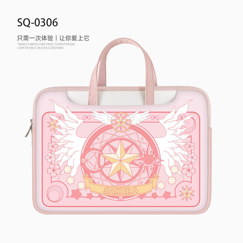 Stylish Pink Magic Girl Laptop Bag for Women