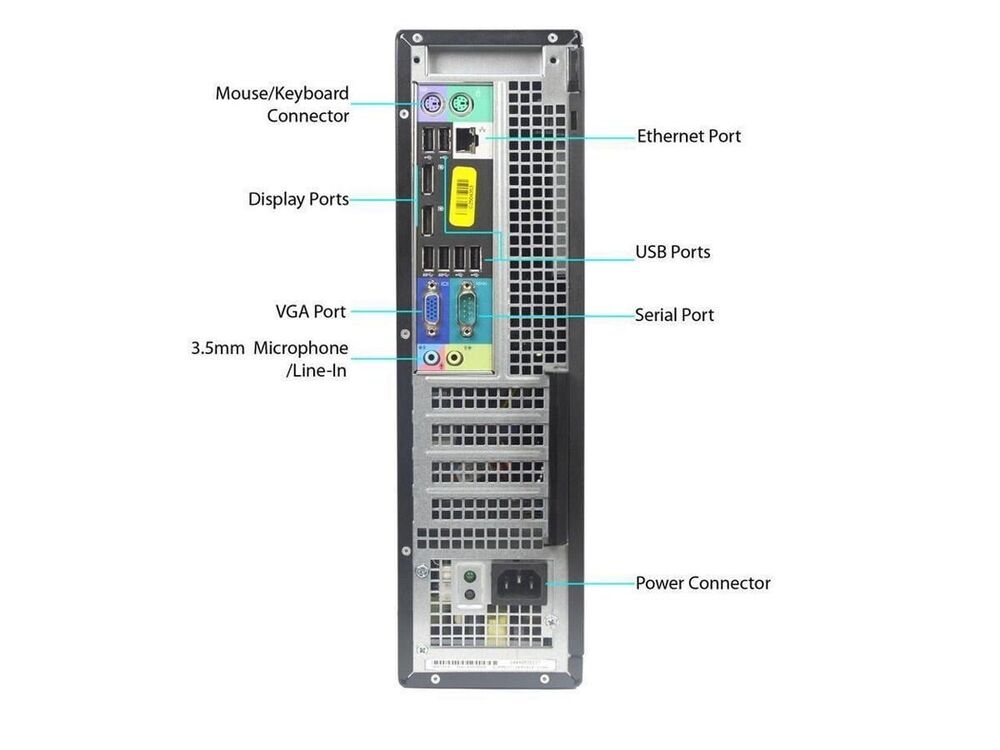 Dell i7 Desktop PC with Windows 11 Pro, 1TB SSD, 32GB RAM