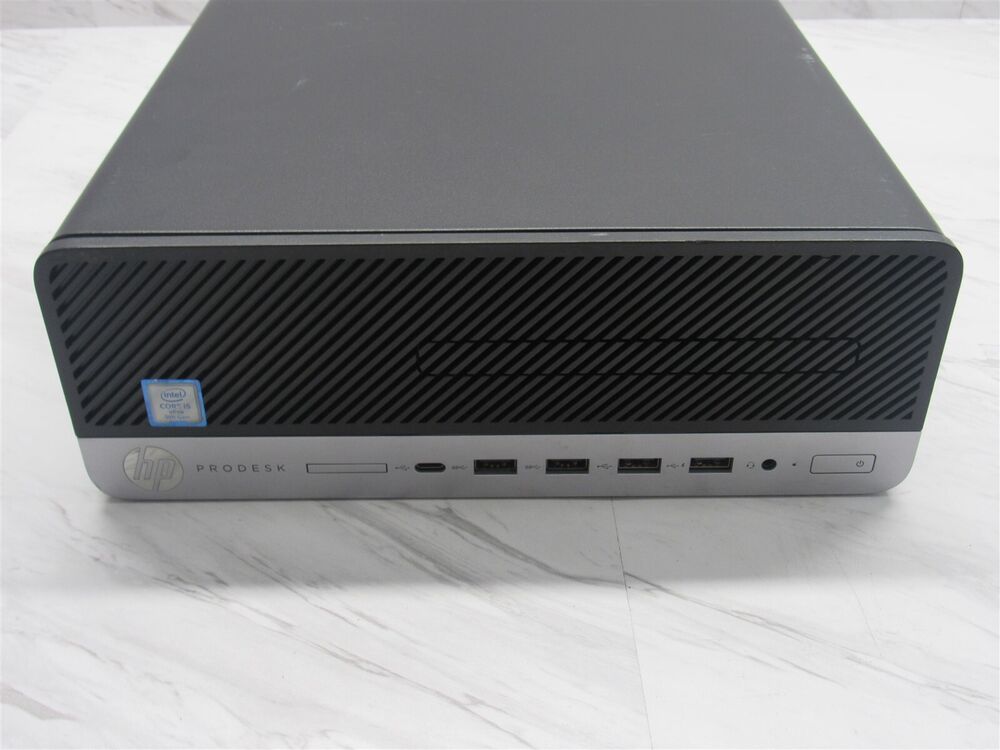 HP ProDesk 600 G5 SFF Desktop Computer with Intel i5-9500, 3.00 GHz, 16 GB RAM