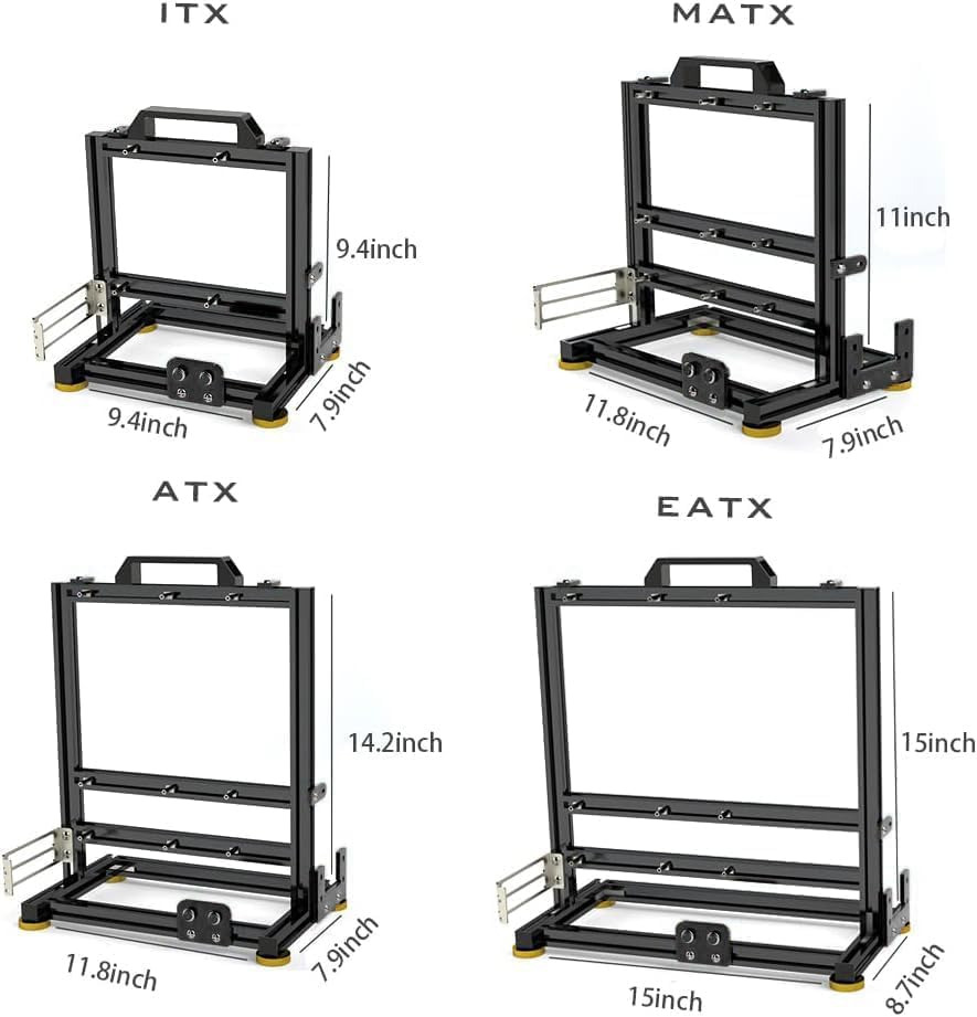 Open Air DIY Computer Test Bench Frame