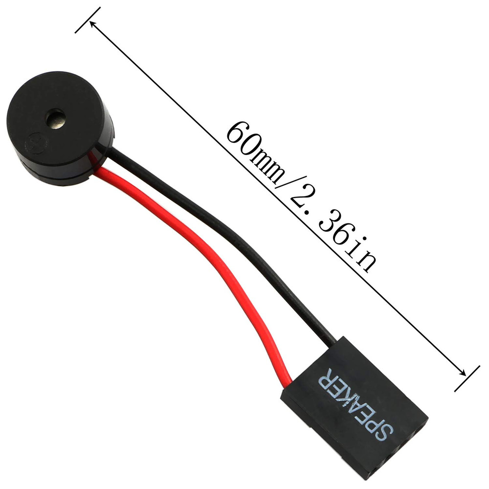 2-Pack Mini Plug Speakers for PC Motherboards