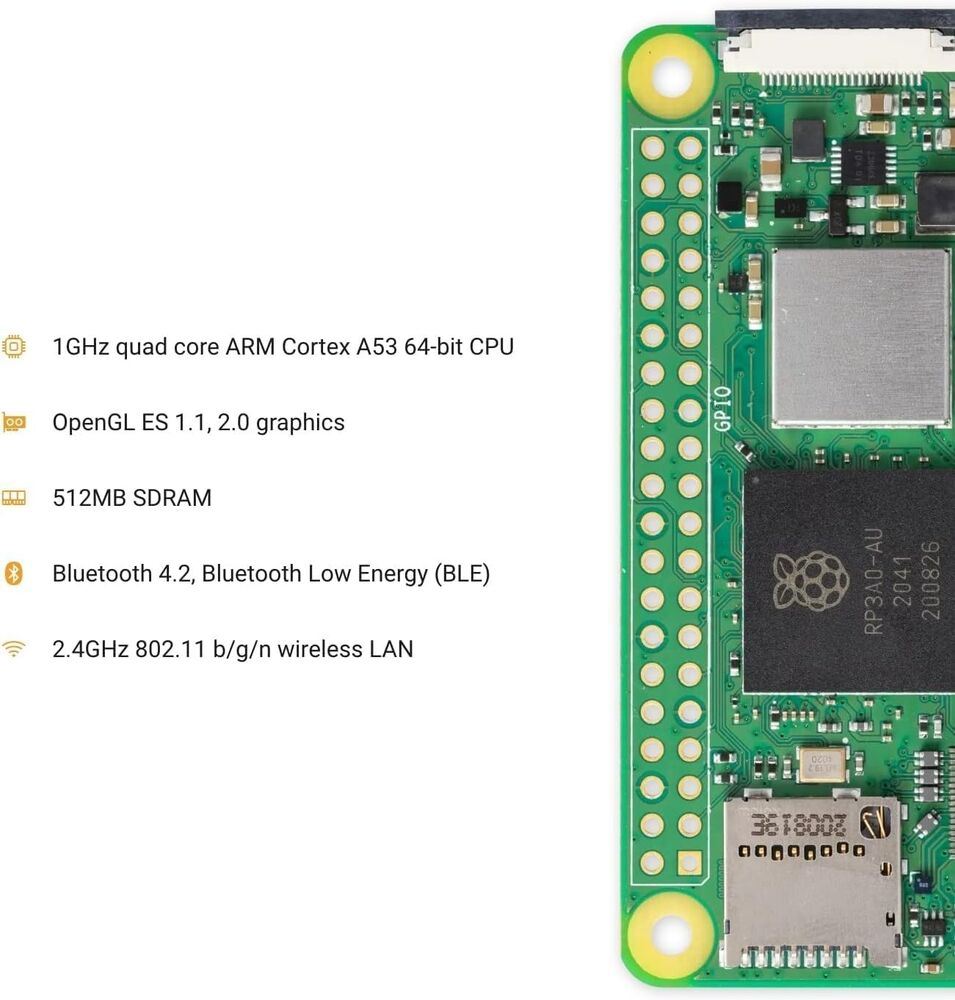 Raspberry Pi Zero 2 W - High-Performance Single Board Computer