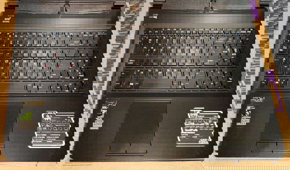 Powerhouse Gaming Laptop - Hasee Clevo Sager P655 Z7-SL7D3