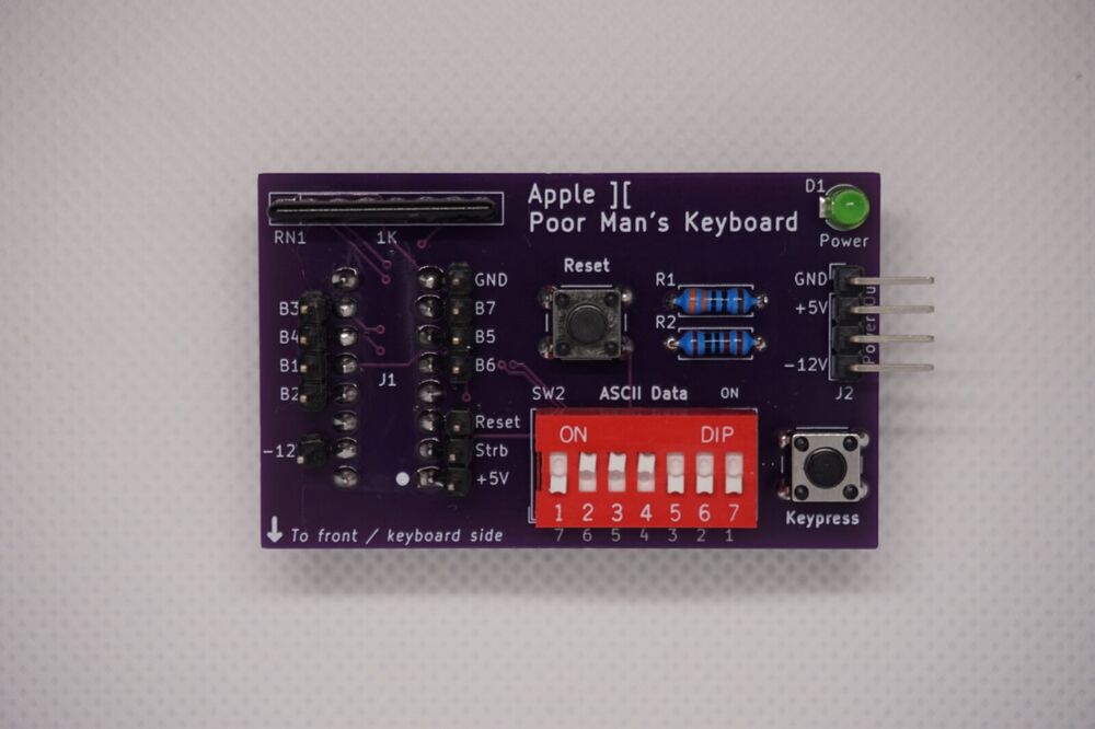 Affordable DIY Keyboard Kit for Apple 2 Enthusiasts