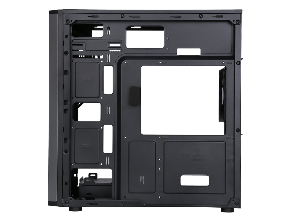 Sama Jazovo Black ATX Mid Tower Gaming PC Case with 3 x120mm Fans and USB 3.0