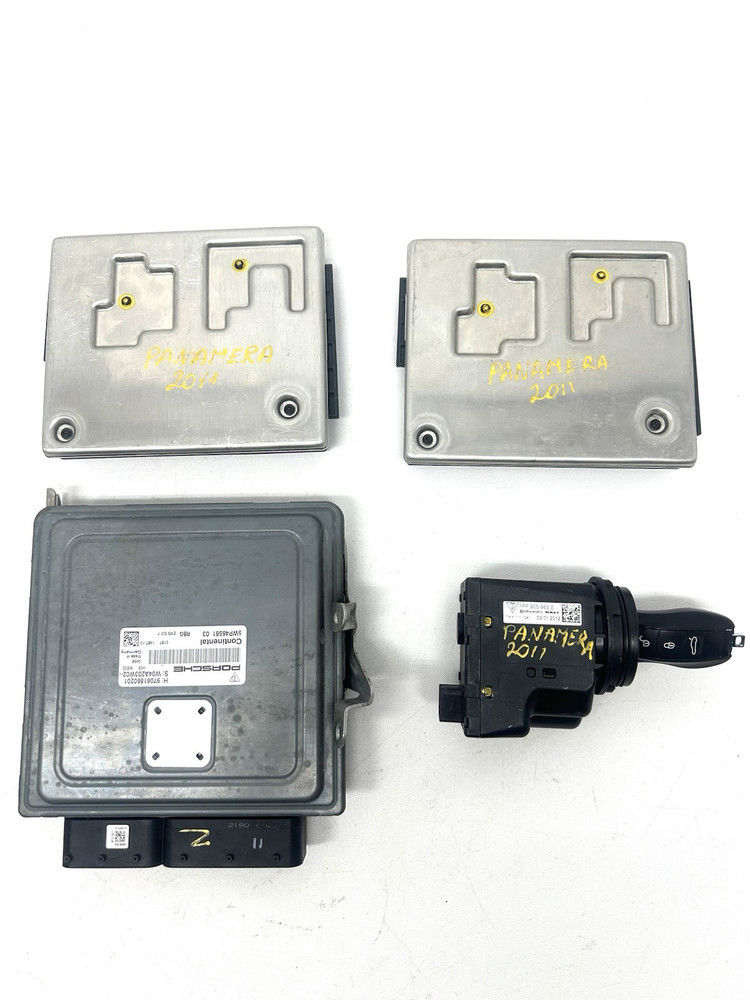 2010-2016 Porsche Panamera 4 ECU ECM Engine Control Module with Ignition Key