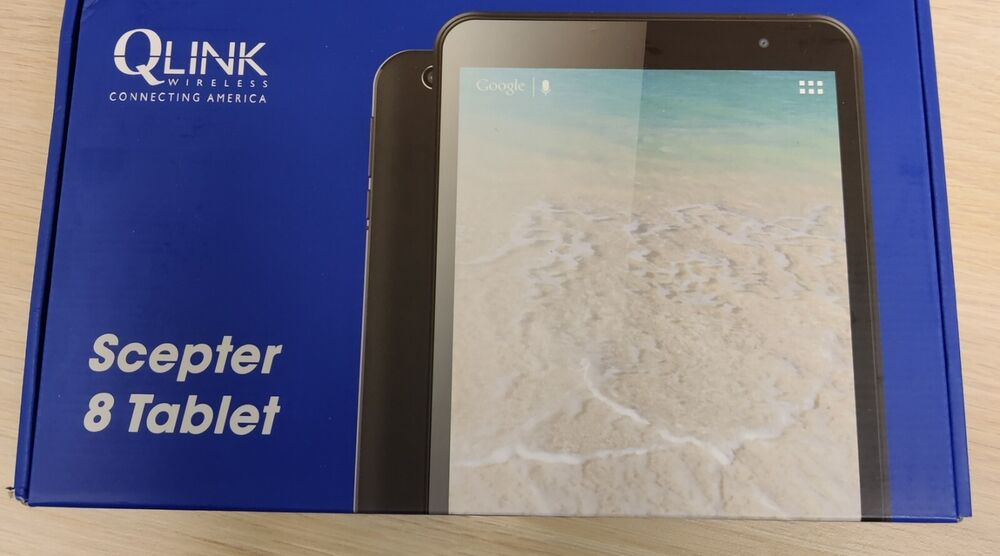 Q LINK Scepter 8 Tablet - Android, 2GB RAM, 16GB ROM, 8" Display