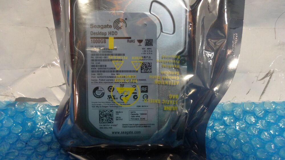 Seagate 1TB SATA 3.5" HDD - High-Capacity Storage Solution