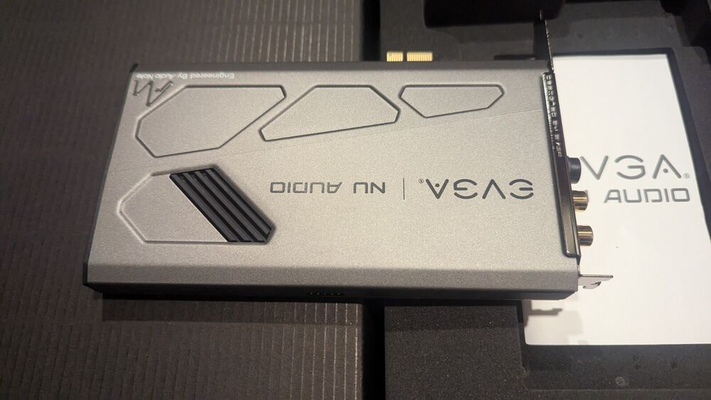 EVGA 712P1AN01KR NU Audio Card with Audio Note - High-Quality Sound Experience
