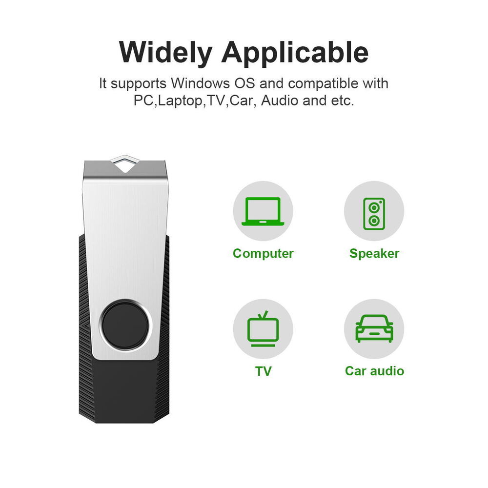 High-Capacity USB 2.0 Flash Drives - 2GB to 128GB Options
