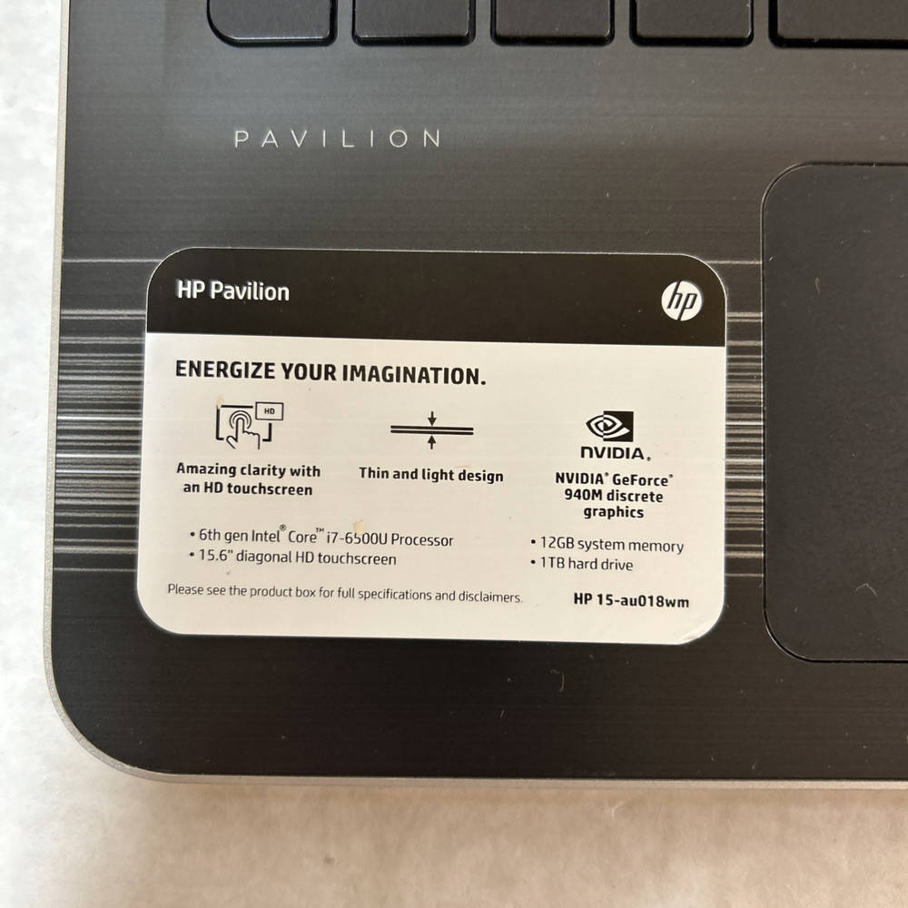 Refurbished HP Gaming Laptop with NVIDIA 940MX Graphics