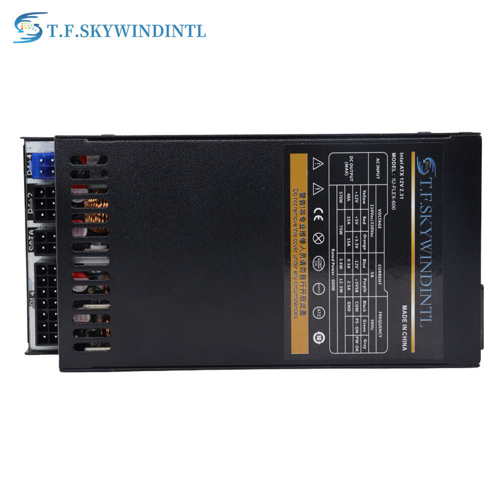 B600W 1U Modular Flex ATX Power Supply for ENP 7660B