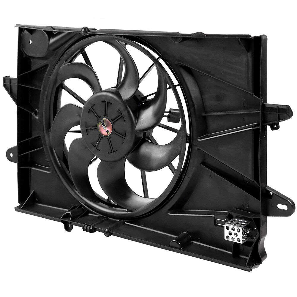 Upgraded A/C Cooling Fan & Radiator & Condenser Kit for 2016-2017 Chevrolet Equinox 2.4L