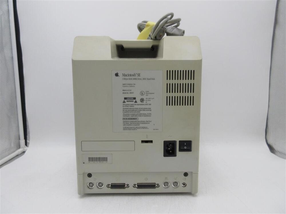 Vintage Apple SE All-in-One Desktop Computer