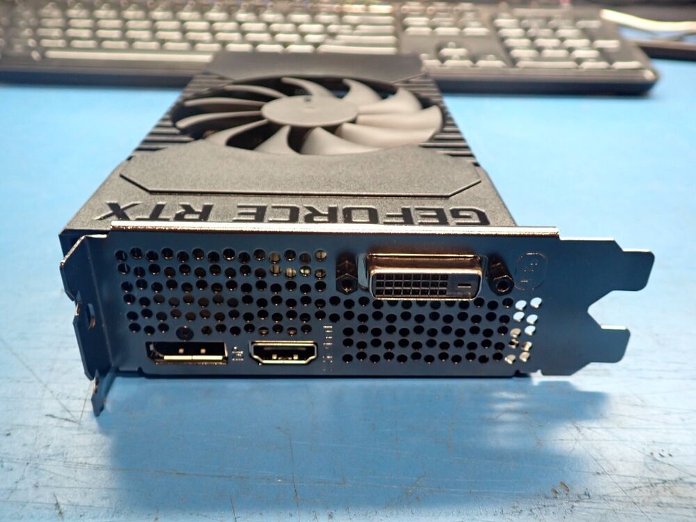 NVIDIA GeForce RTX 2060 6GB GDDR6 Graphics Card with DVI, HDMI, and DisplayPort