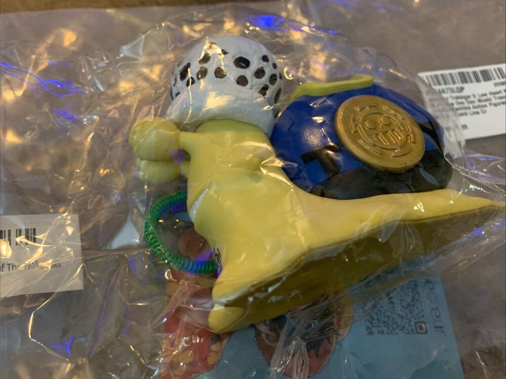 Wecoeur Anime Pirate One Piece Den Den Mushi Transponder Snail Action Figure