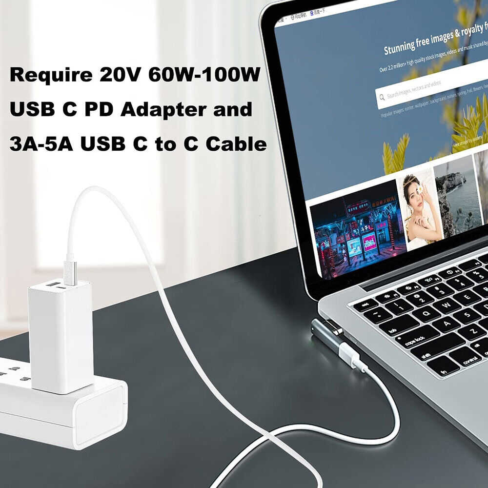 Fast Charge Type C to Magsafe Adapter for MacBook Air/Pro