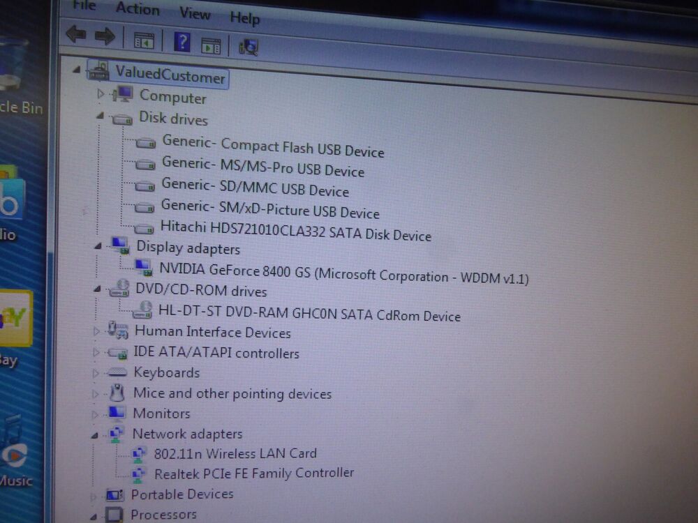 HP Pavilion P6754Y PC Tower - AMD Athlon II X4 640 3.0GHz, 8GB RAM, 1TB HDD, Windows 7 Home