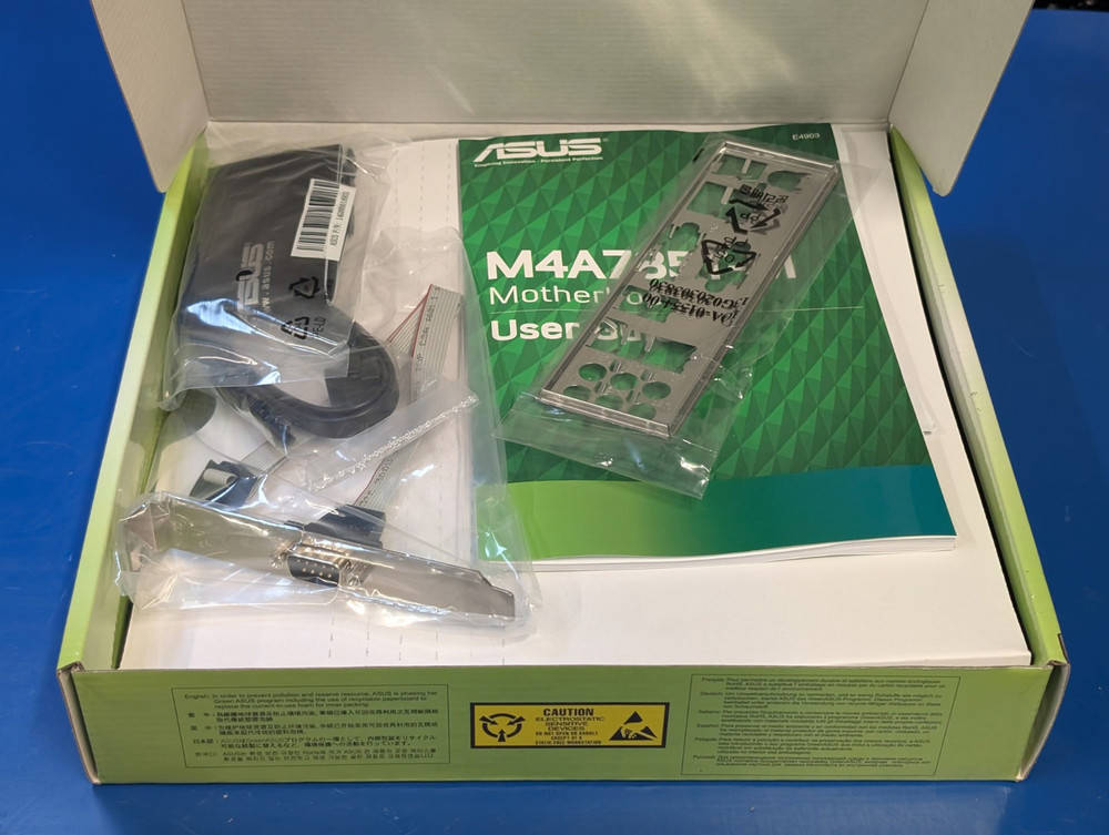 ASUS M4A785T-M/CSM Motherboard - AMD AM3, DDR3, ATI Radeon HD4200 Graphics