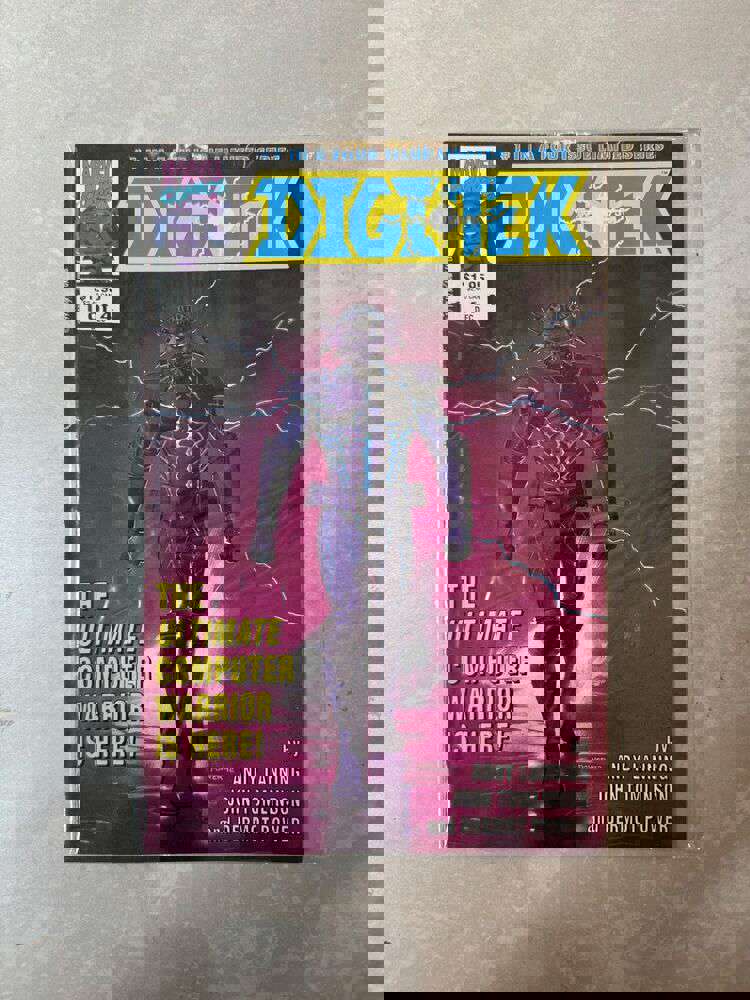 Complete Set of DIGTEK Comic Books: The Ultimate Computer Warrior (1992-1993)