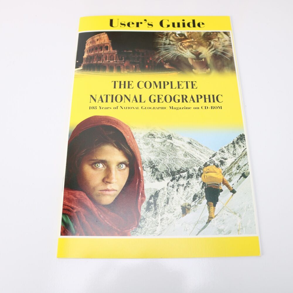 National Geographic Complete CD-ROM 1888-1990 for PC