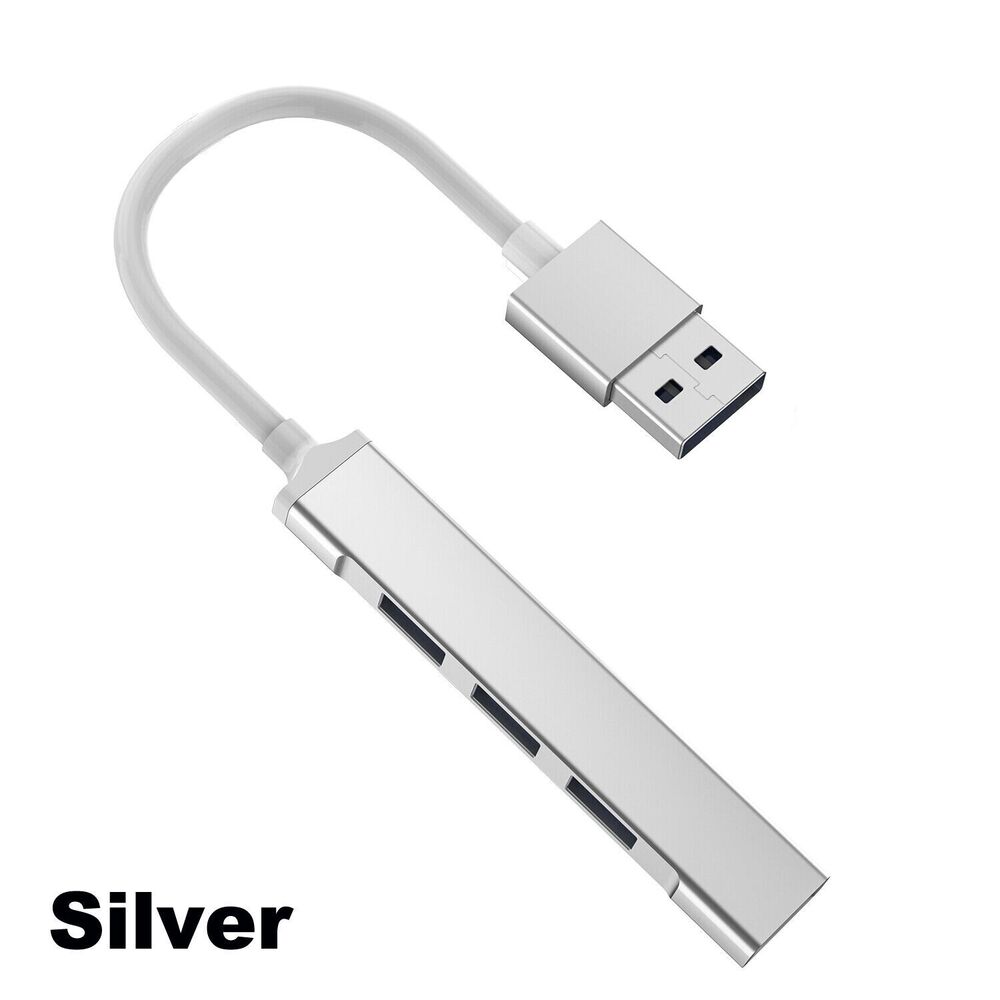 USB 3.0 4-Port Hub Splitter - High-Speed Connectivity for Multiple Devices