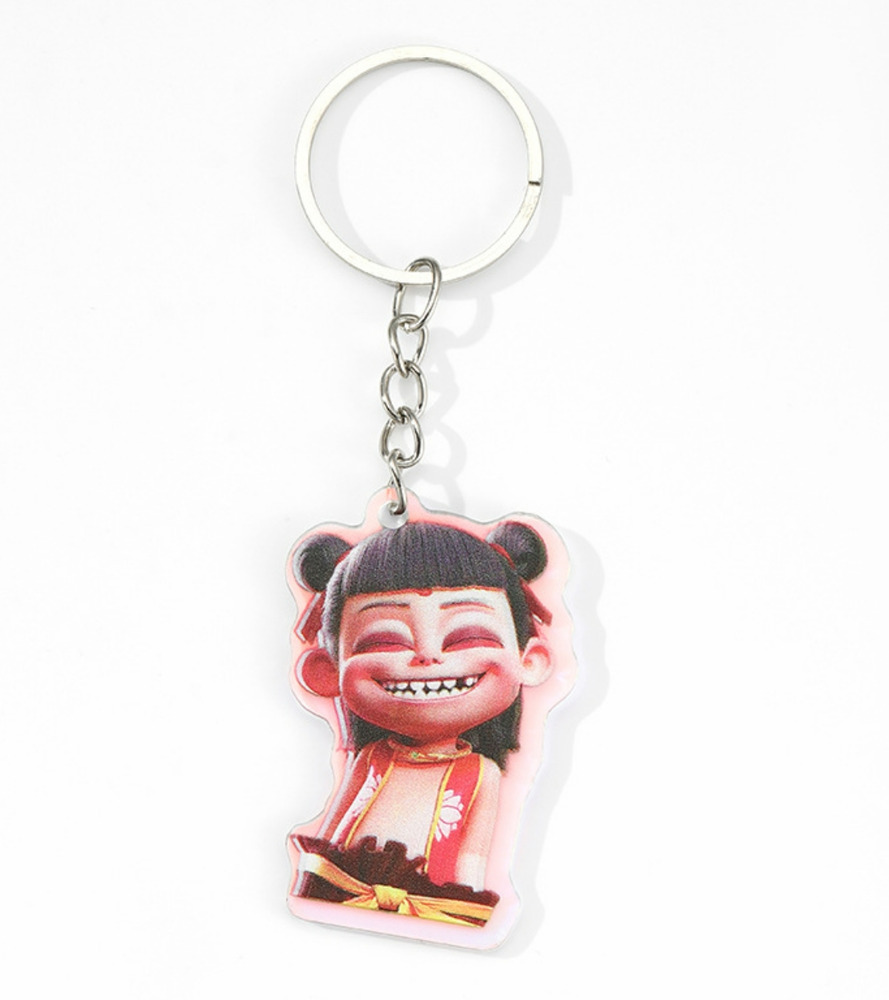 Nezha Themed Keychain - A Stylish and Unique Accessory