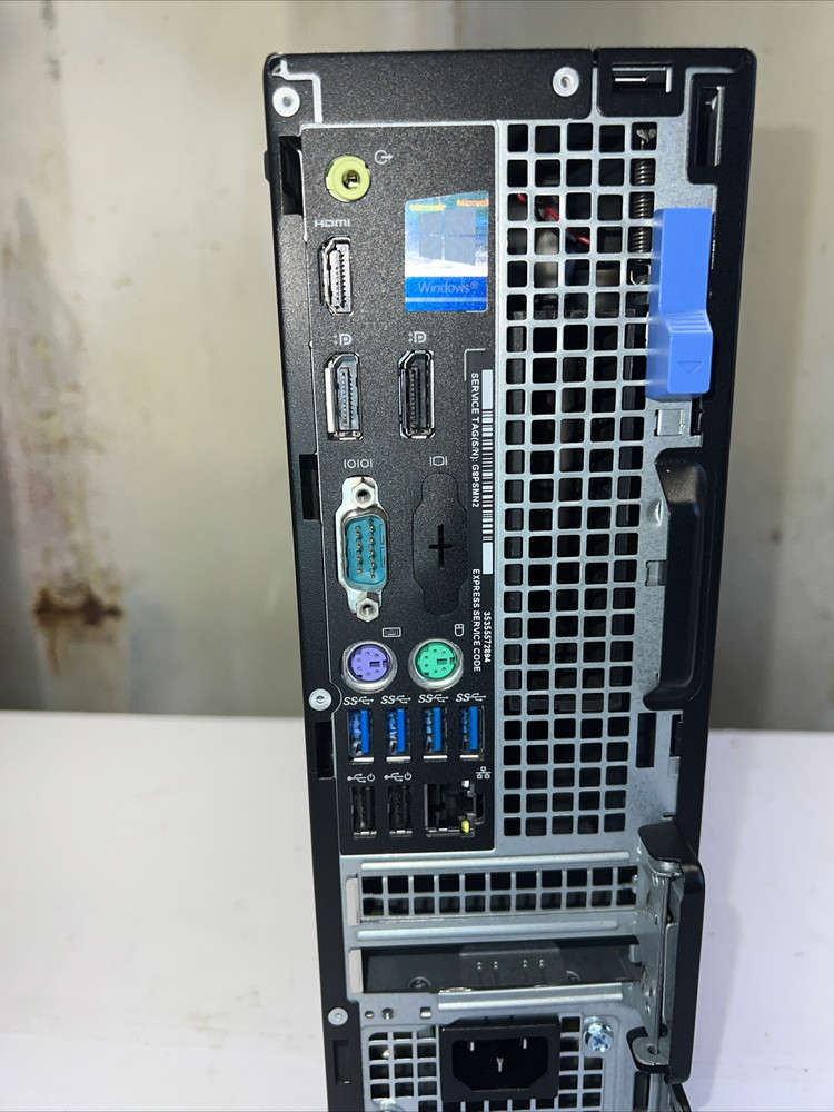 Dell Optiplex 7050 SFF Desktop with Intel i7-7700, 8GB RAM, 512GB SSD