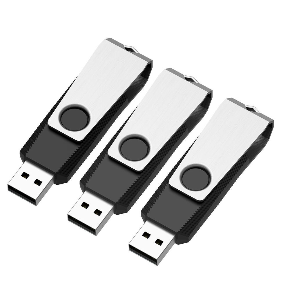 High-Capacity USB 2.0 Flash Drives - 2GB to 128GB Options