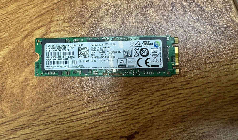 10-Pack 128GB M2 2280 SATA SSDs - Major Brands, High Performance
