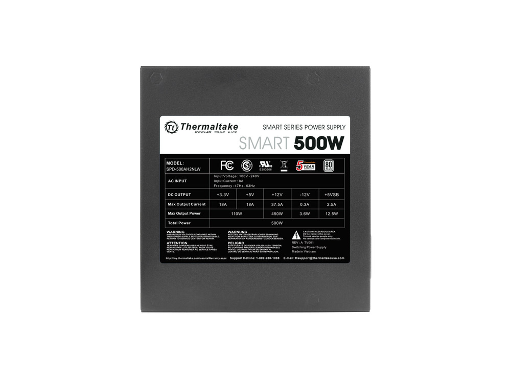 Thermaltake Smart Series 500W SLI/CrossFire ATX Power Supply