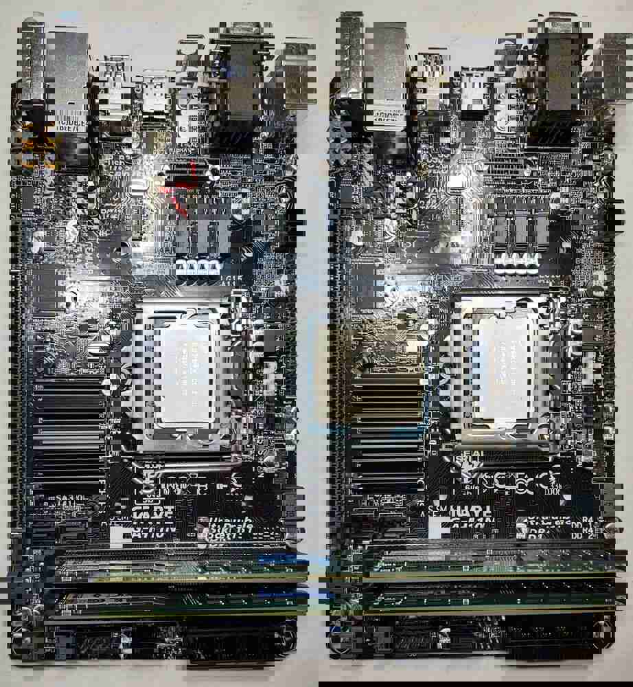 GIGABYTE GA-H110N Motherboard with Intel Core i5-7600 CPU and 16GB RAM Bundle