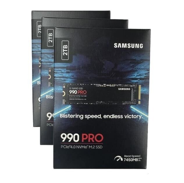 Samsung 990 PRO SSD 2TB PCIe 4.0 NVMe M.2 Internal SSD
