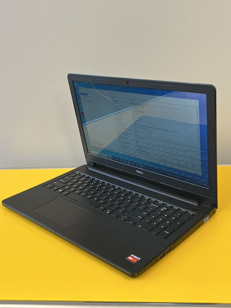 Dell Inspiron 15-3555 Laptop - AMD A6, 4GB RAM, 500GB HDD, Windows 10 Pro