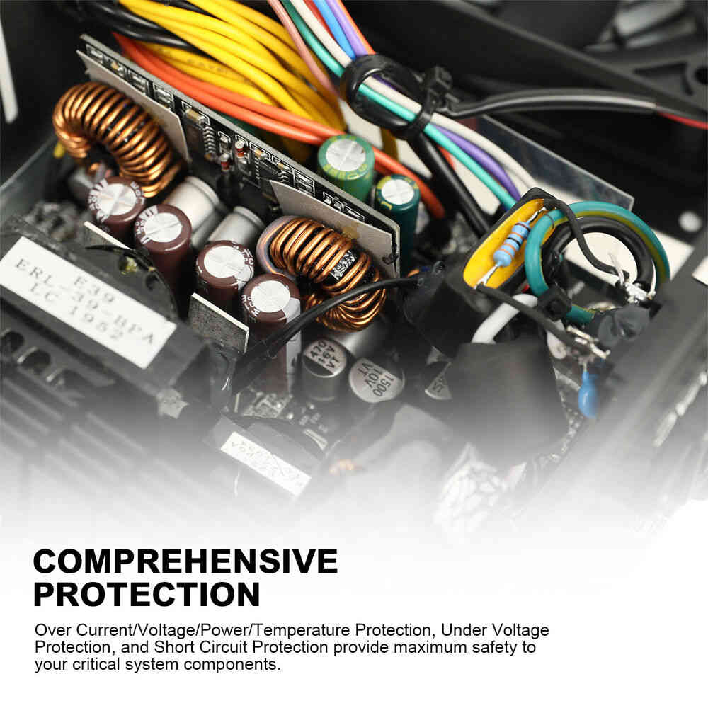 Segotep 650W 80 Plus Gold Non-Modular PSU for Gaming PCs