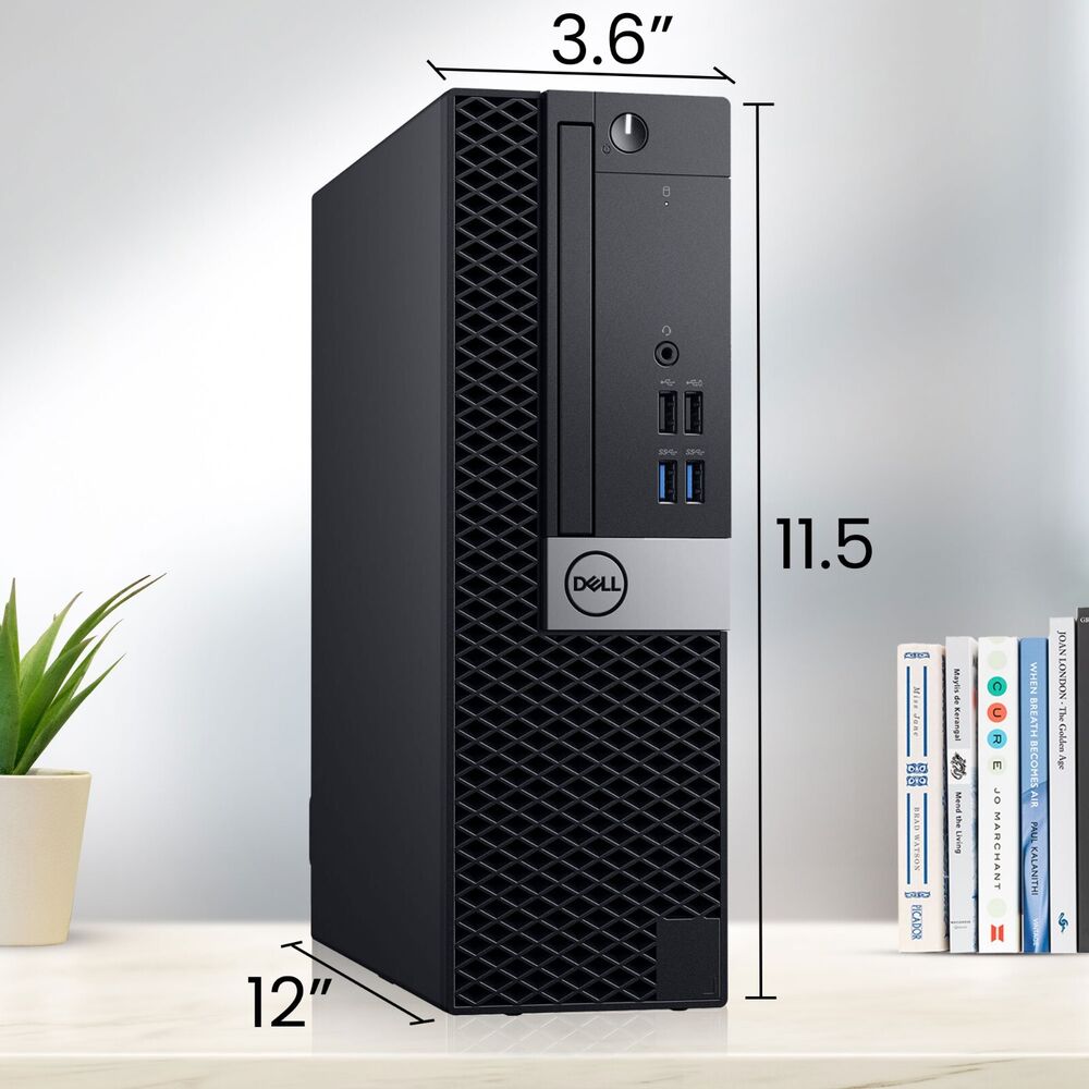 Dell High-Performance Desktop PC with Intel i7-6700, 64GB RAM, 2TB SSD