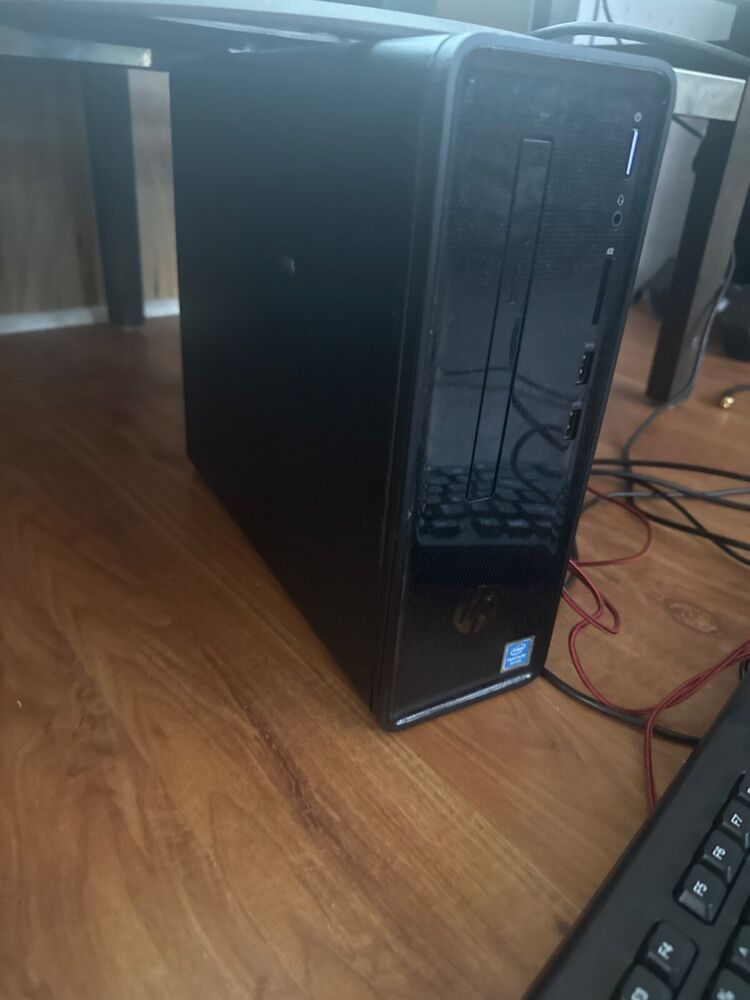 HP 290-p0043w Slim Desktop with Curved Monitor