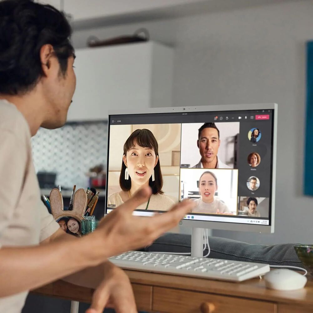 HP All-in-One Desktop Computer PC 21.5 FHD Intel Celeron J4025 with Up to 64GB RAM and 2TB Storage