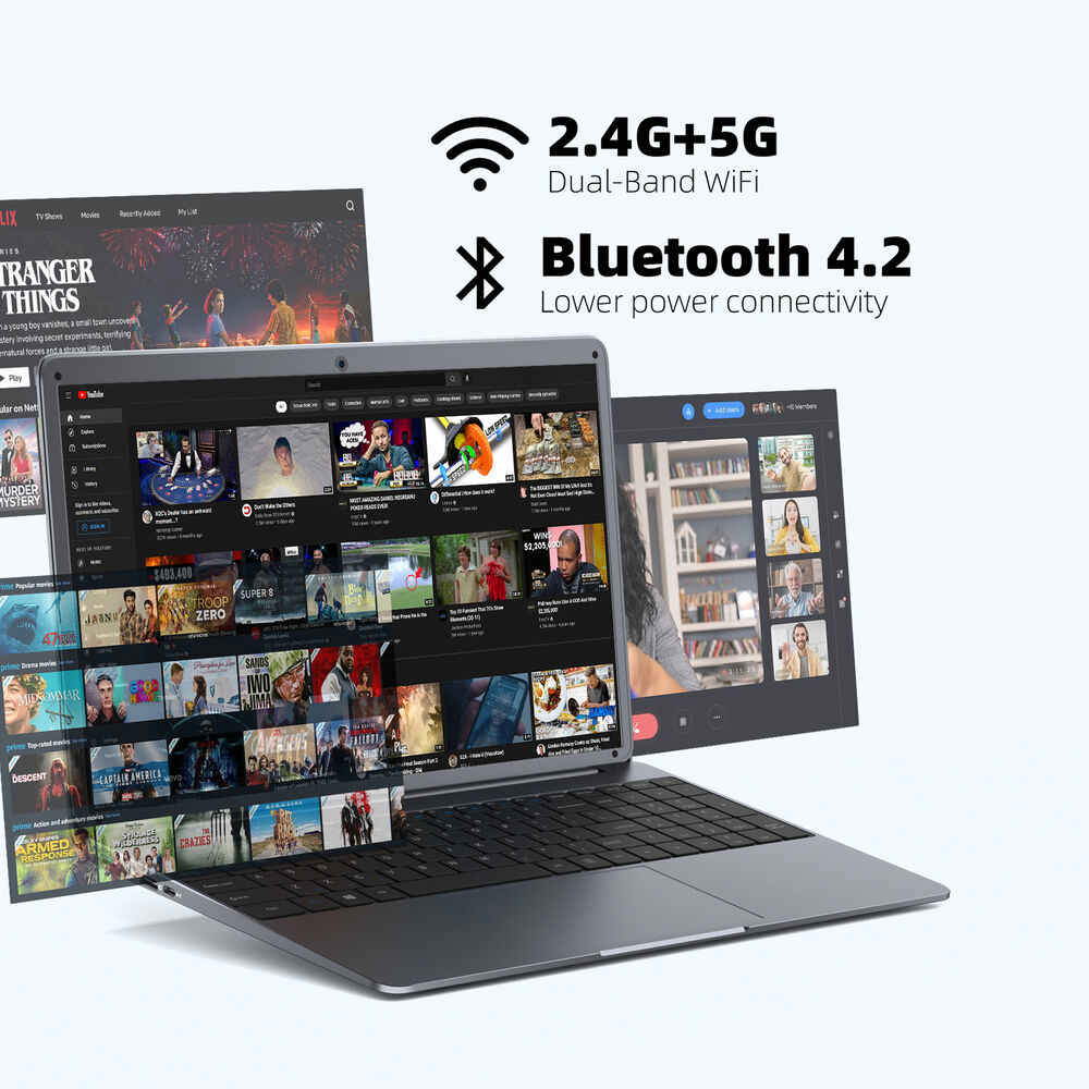 SGIN 15.6 Inch FHD Laptop with 8GB RAM and 256GB SSD