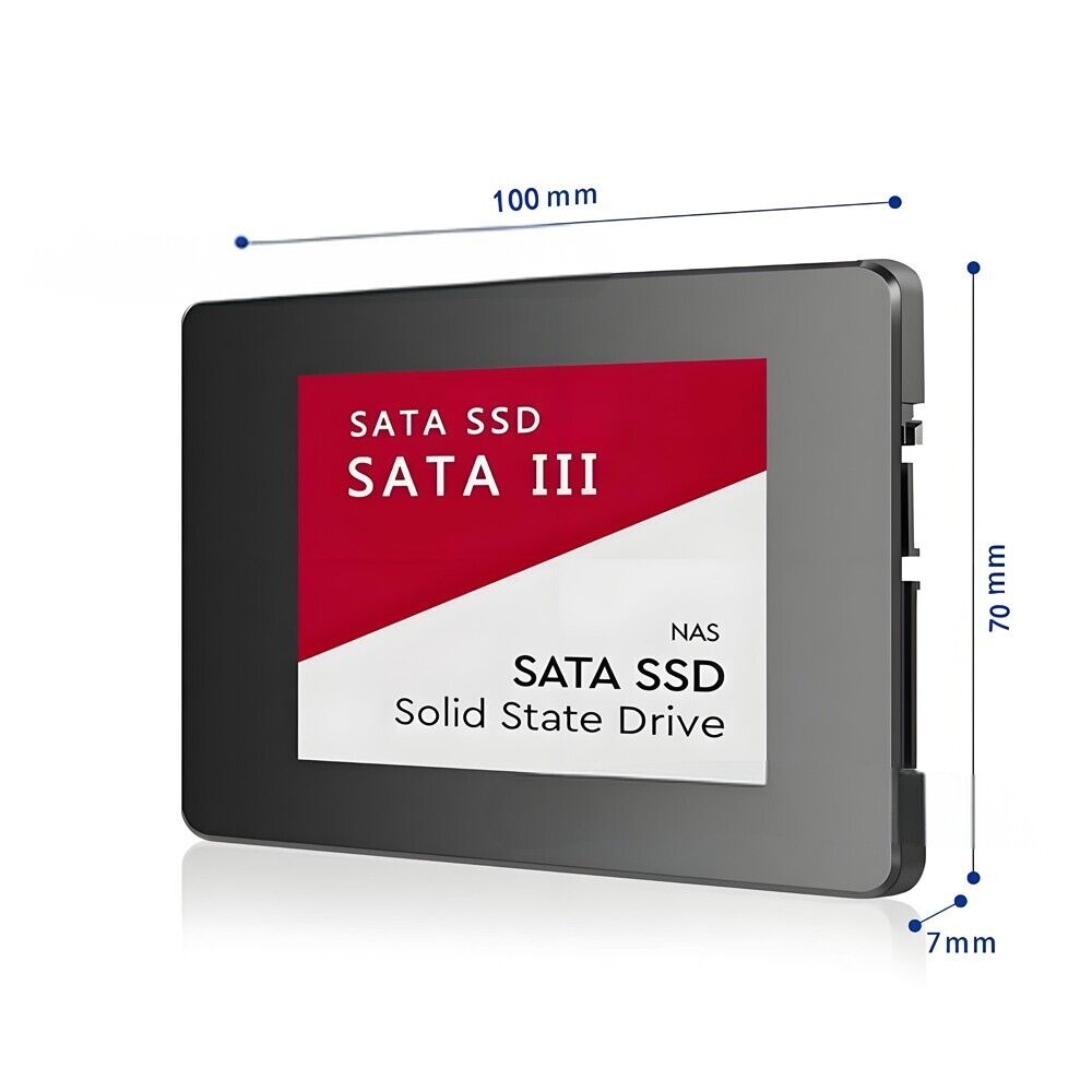 4TB 2.5" SATA III SSD - High-Speed Internal Storage for PC/MAC
