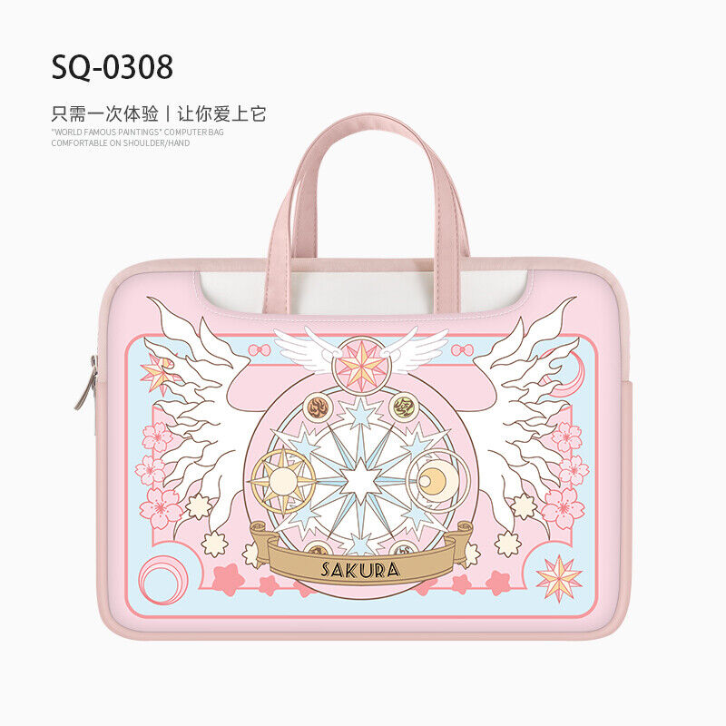 Stylish Pink Magic Girl Laptop Bag for Women